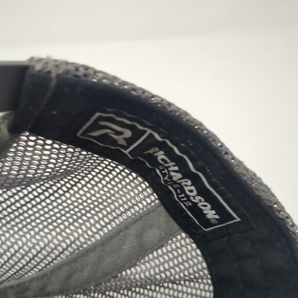 Bott Plumbing Snapback Trucker Hat Black One Size Mesh Back Richardson - Picture 9 of 10